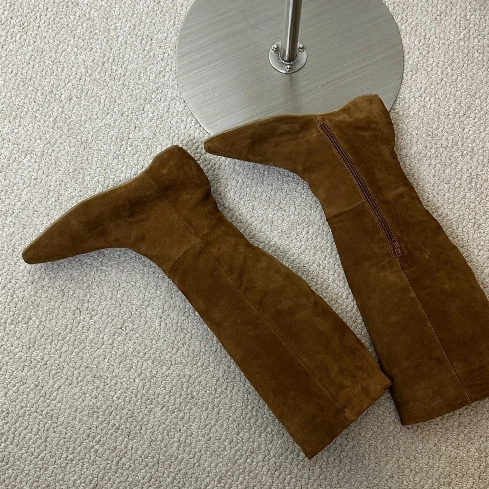 Italeau Laura Tall Suede Boots Sz39